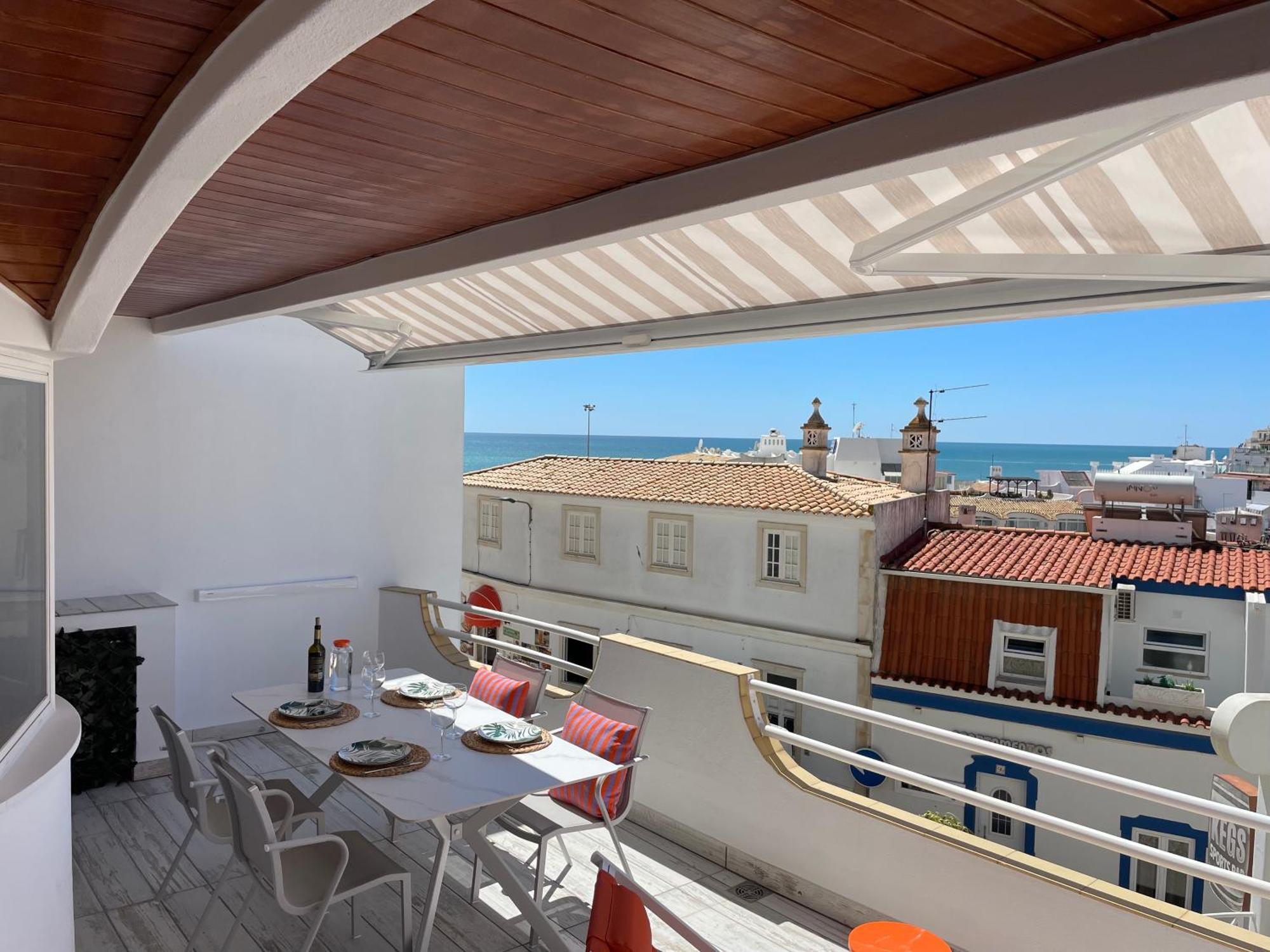 Ferienwohnung Ocean Balcony Albufeira Exterior foto